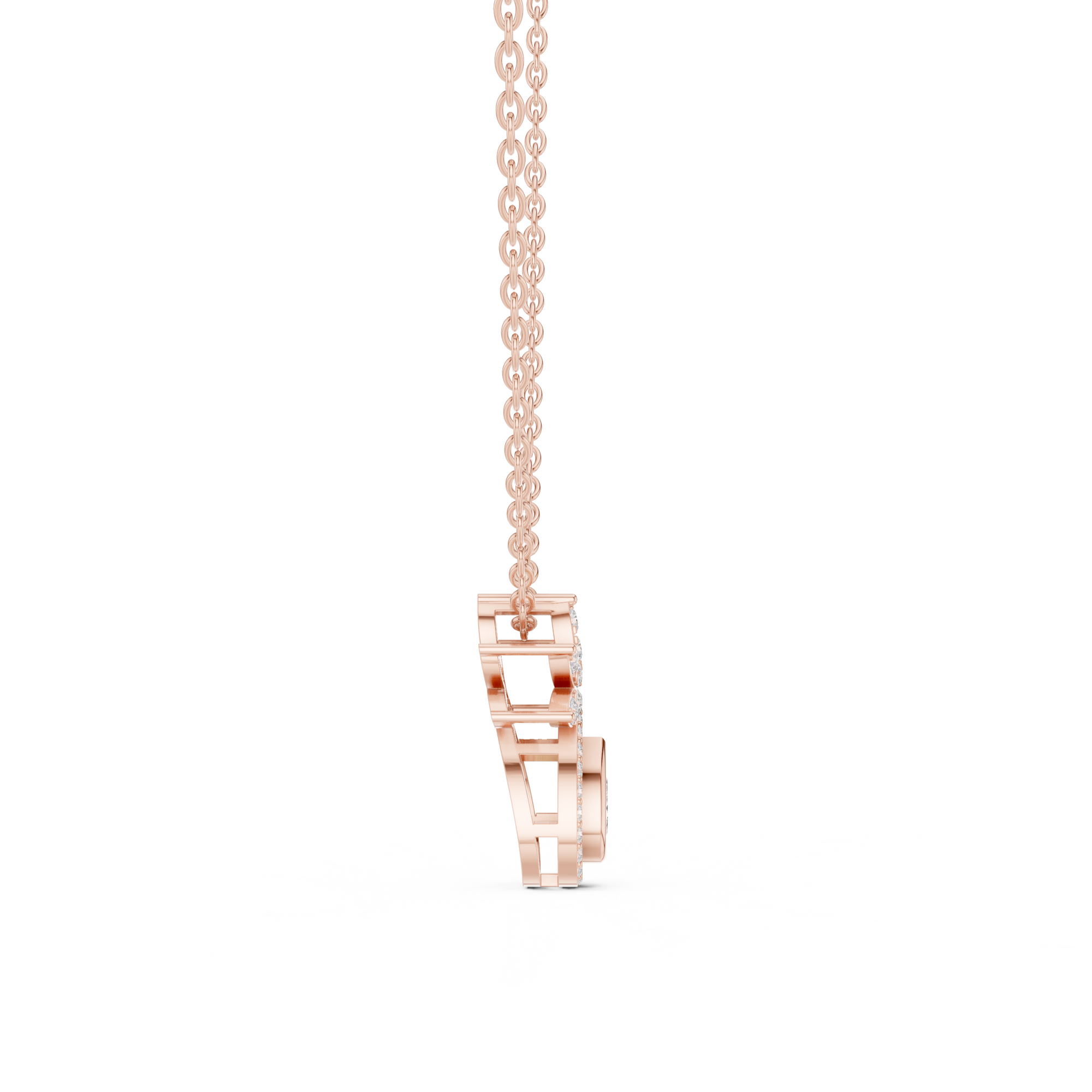Tropical Lab Grown Diamond Pendant