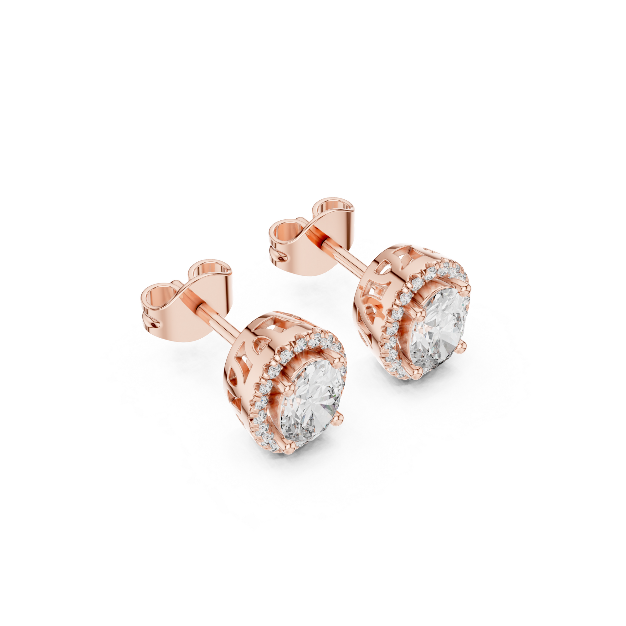 Classic Oval Cut Lab Grown Diamond Earrings