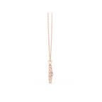 Floral Lab Grown Diamond Pendant