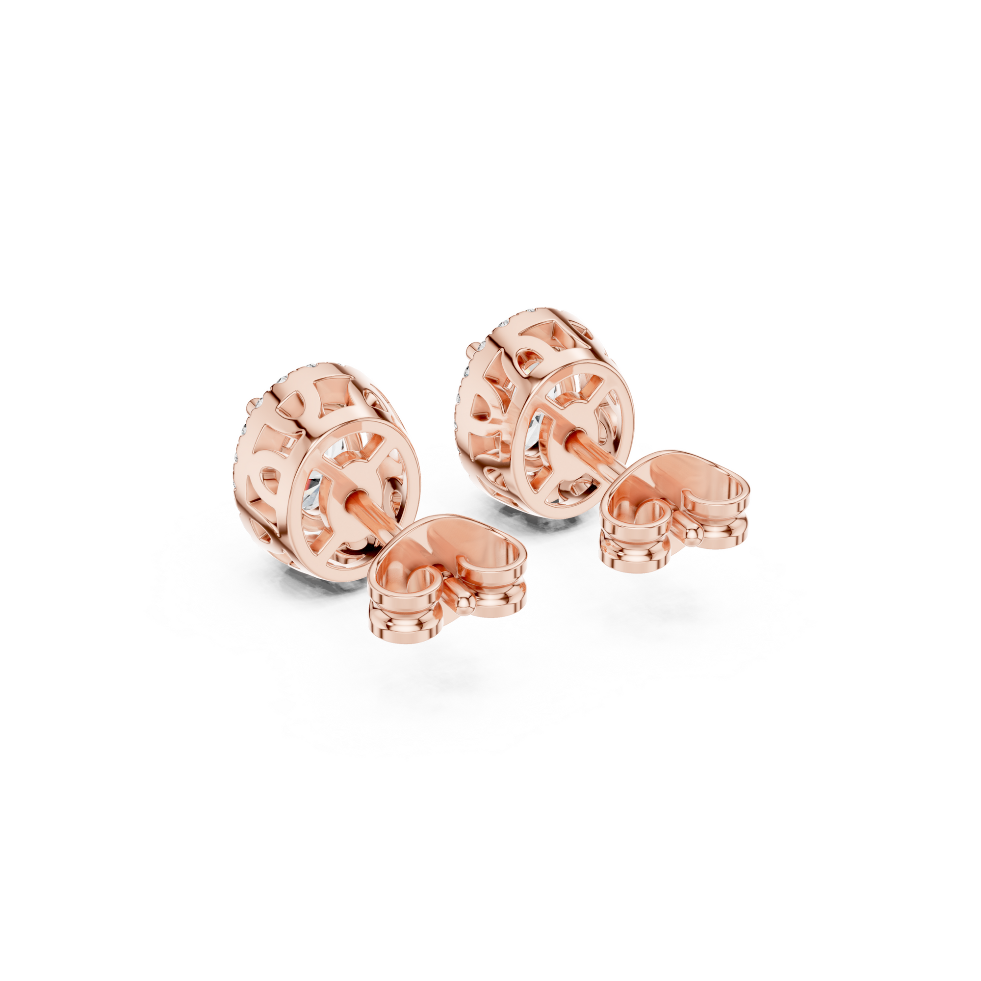 Classic Oval Cut Lab Grown Diamond Earrings