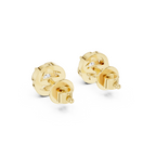 Swirl Solitaire Lab Grown Diamond Stud