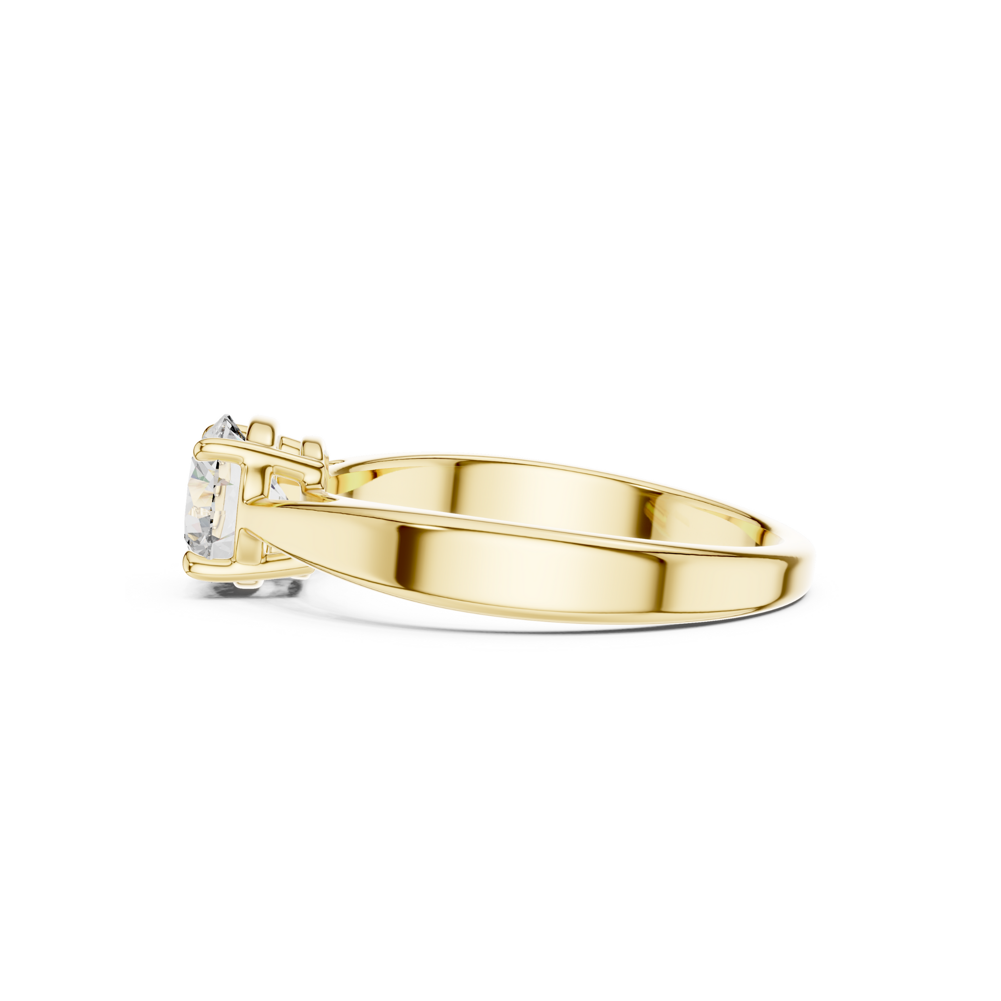 Classic Solitaire Lab Grown Diamond Ring