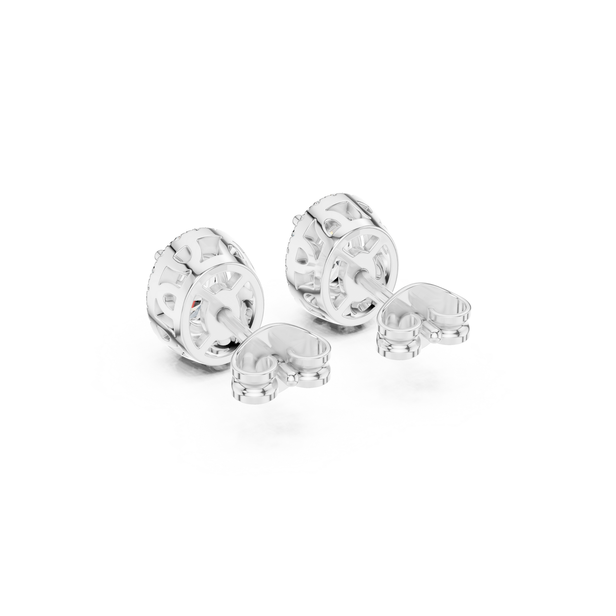 Classic Oval Cut Lab Grown Diamond Earrings
