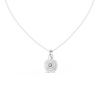 Halo Lab Grown Diamond Pendant