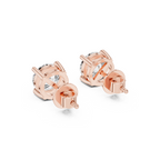 Classic Round Solitaire Diamond Stud