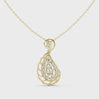 Tarv Cluster Lab Grown Diamond Pendant