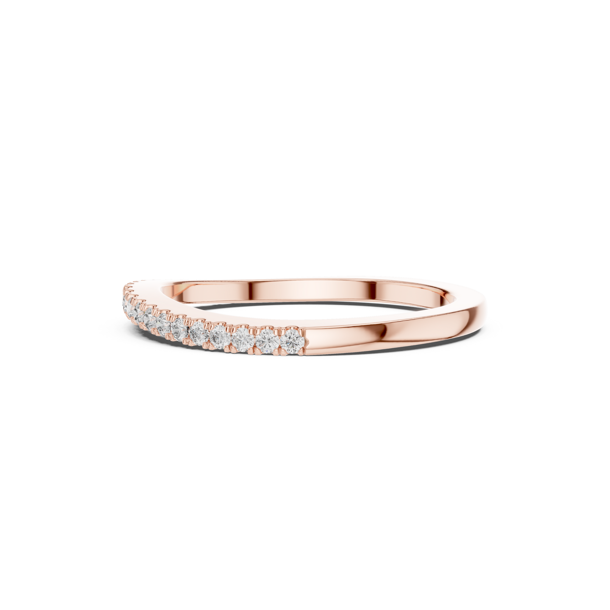 Delicate Lab Grown Diamond  Band