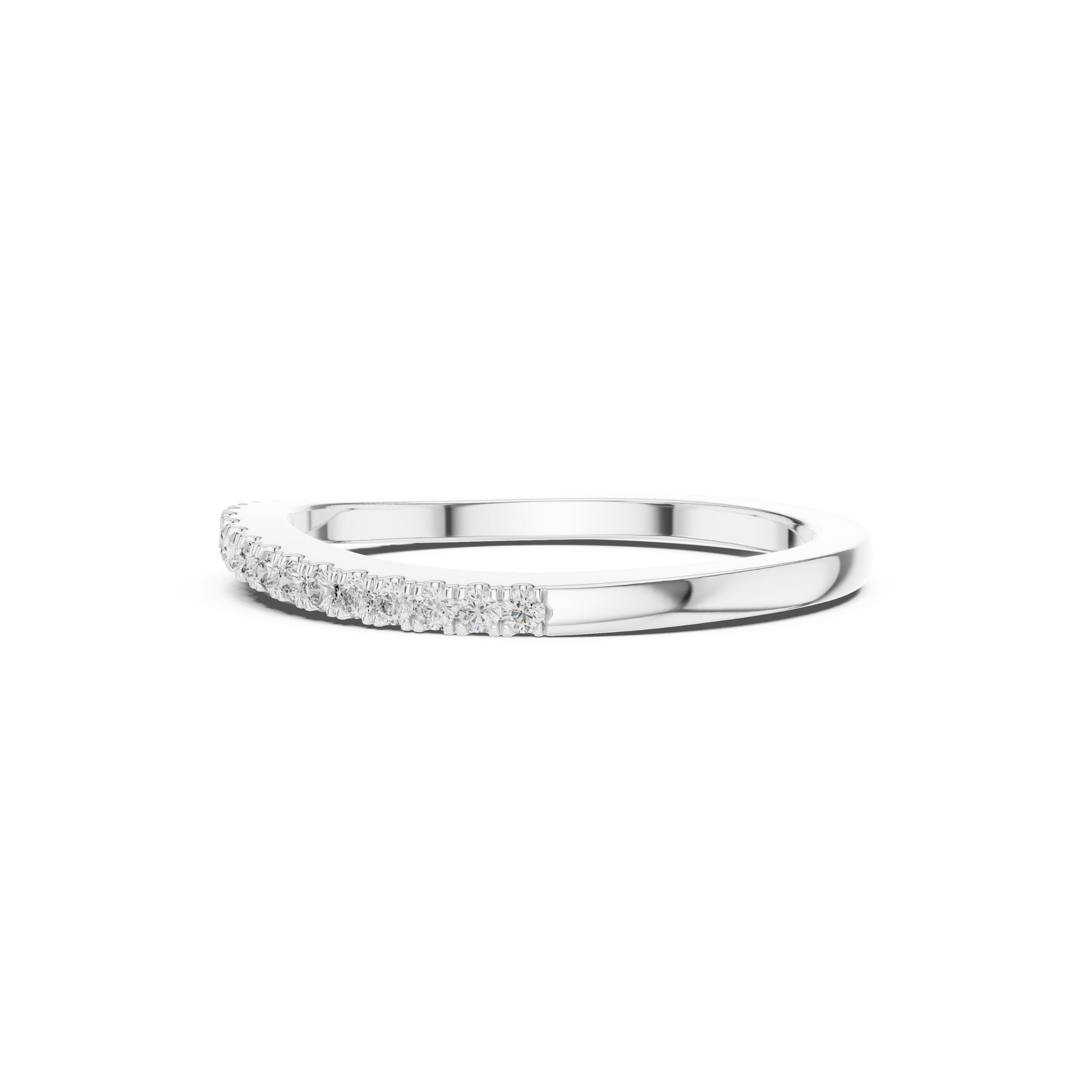 Delicate Lab Grown Diamond  Band