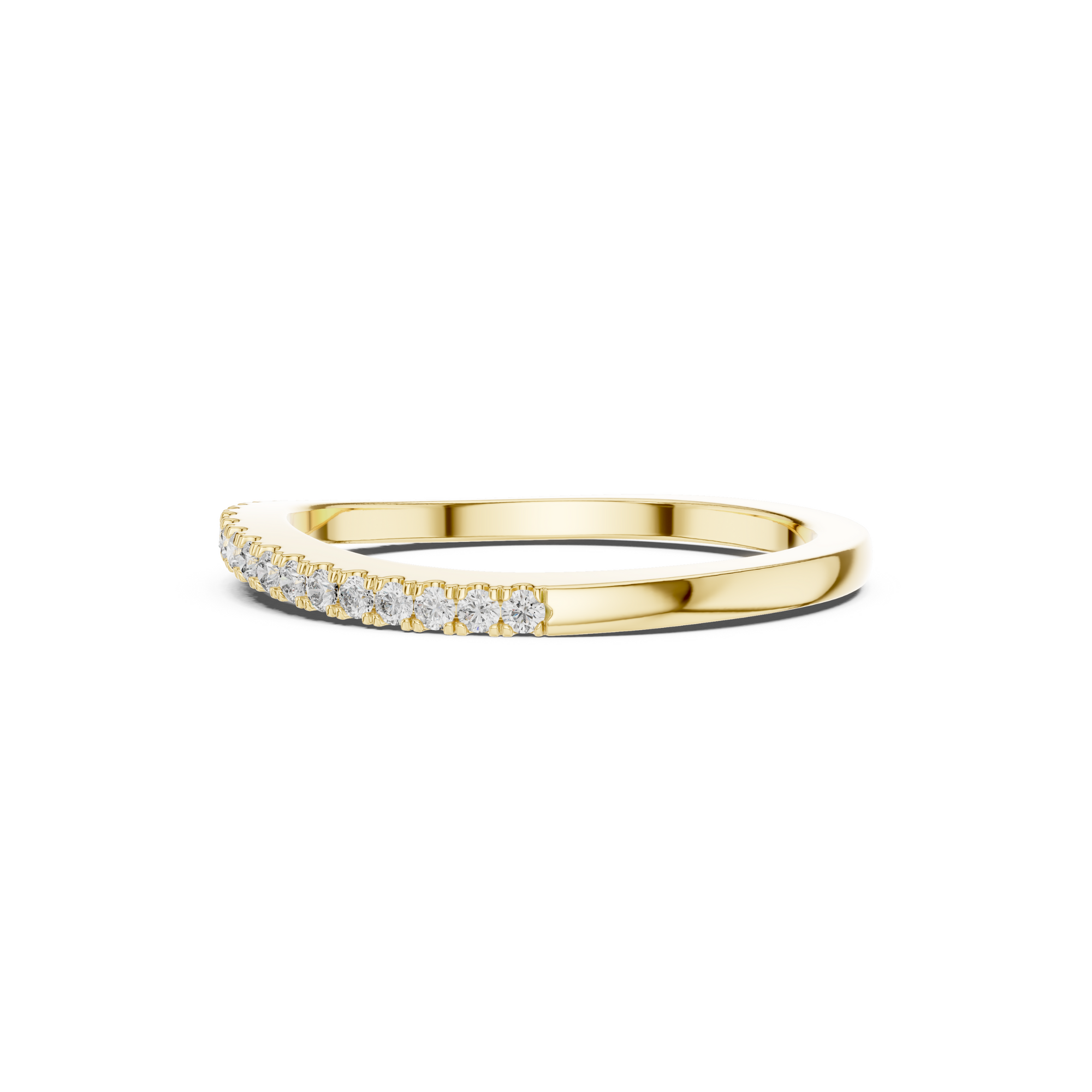 Delicate Lab Grown Diamond  Band